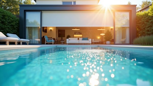 Pourquoi choisir un volet piscine électrique pour plus de sécurité et de chaleur